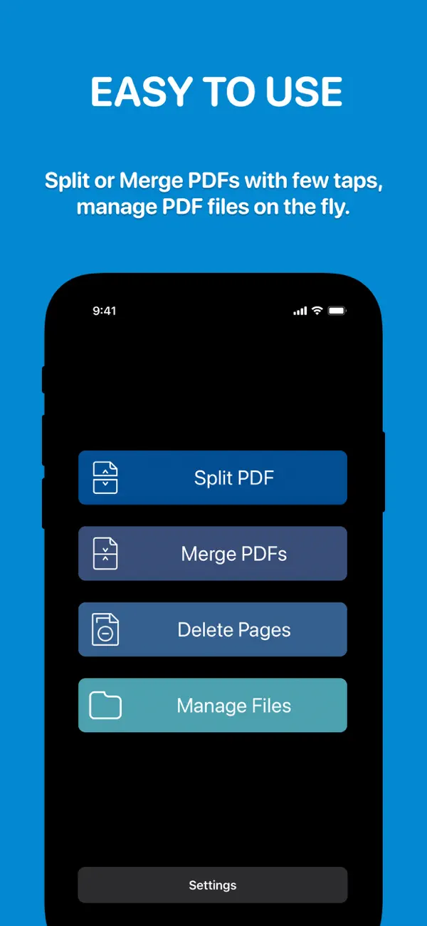 PDFs Split & Merge: PDF Editor اگر دانشجو هستید یا به هر دلیل دیگری با فایل‌های PDF زیاد سر و کار دارید به خوبی می‌دانید که گاهی نیاز می‌شود تا دو PDF را یکی کنید و یا حتی یک صفحه را از داخل یک فایل حذف کنید. برنامه PDFs Split & Merge: PDF Editor قیمتی برابر با 9 دلار دارد و به شما کمک می‌کند تا کنترل کاملی به روی فایل‌های PDF خود داشته باشید و می‌توانید آن‌ها را ترکیب یا جدا کنید. این برنامه امروز به صورت رایگان در دسترس قرار گرفته و حتما پیشنهاد می‌کنم آن را به روی ایفون یا ایپد خود نصب کنید؛ چرا که قطعا در آینده نیاز خواهید داشت تا فایلی PDF را ادیت کنید. دانلود PDFs Split & Merge: PDF Editor از اپ استور