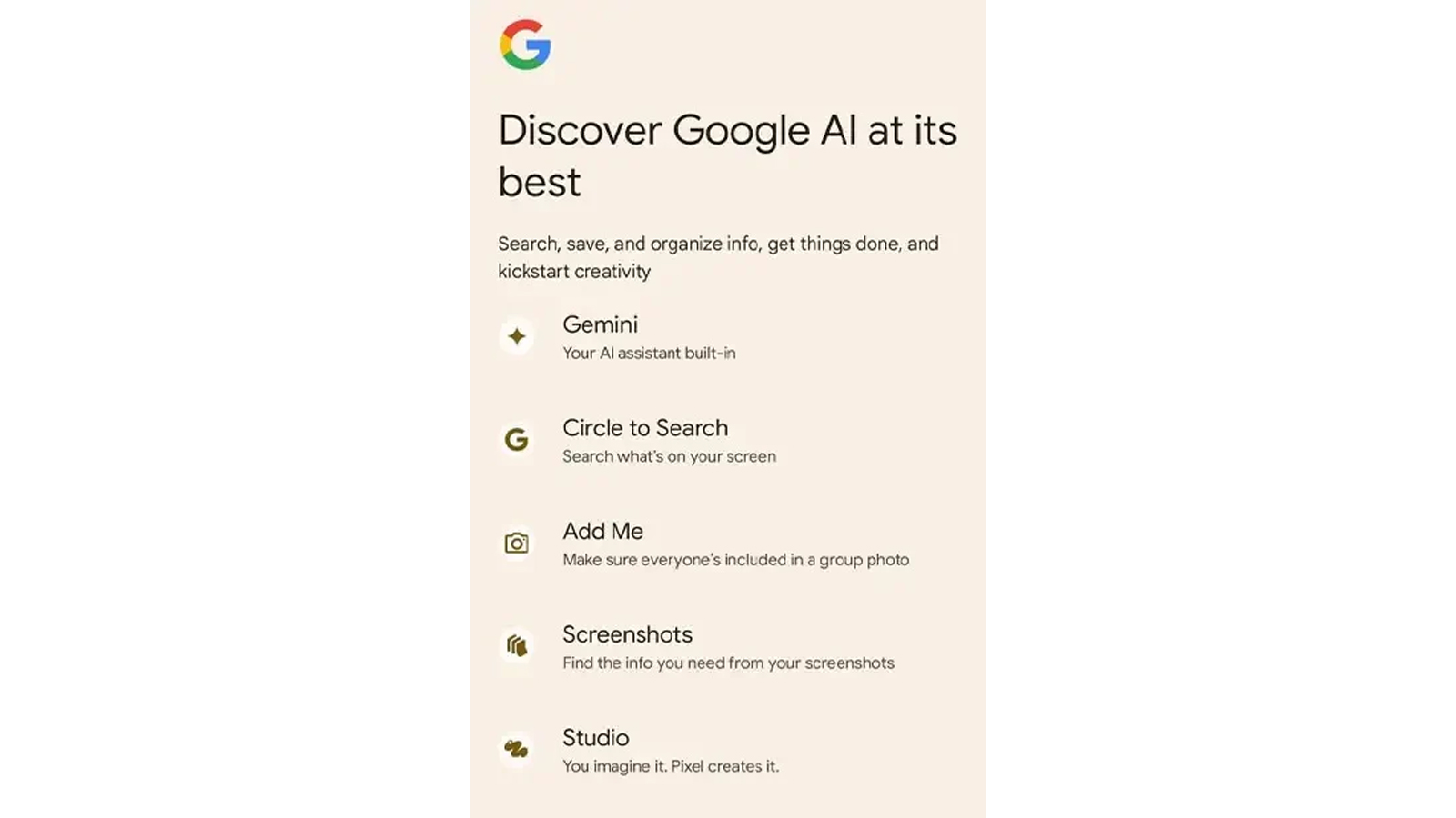 GOOGLE AI
