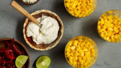 طرز تهیه ذرت مکزیکی با بلال و کنسرو ذرت + طرز تهیه سس