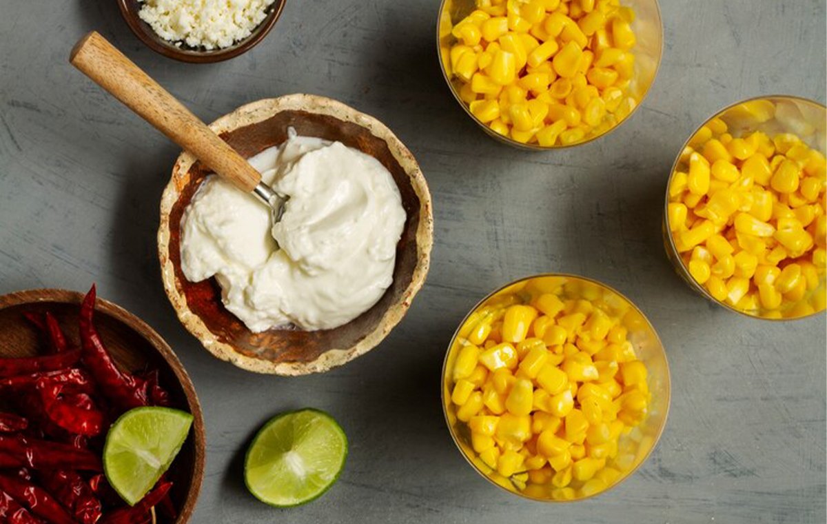 طرز تهیه ذرت مکزیکی با بلال و کنسرو ذرت + طرز تهیه سس