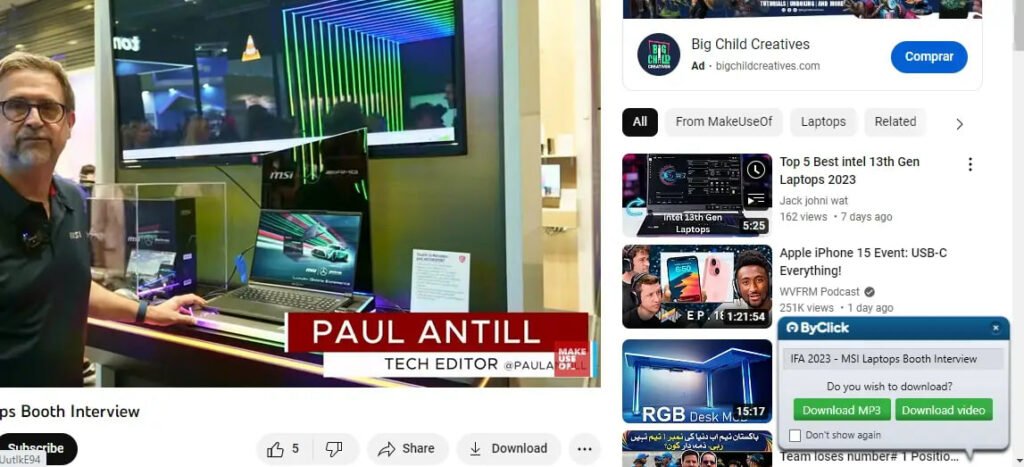 YouTube By Click 1024x467 1