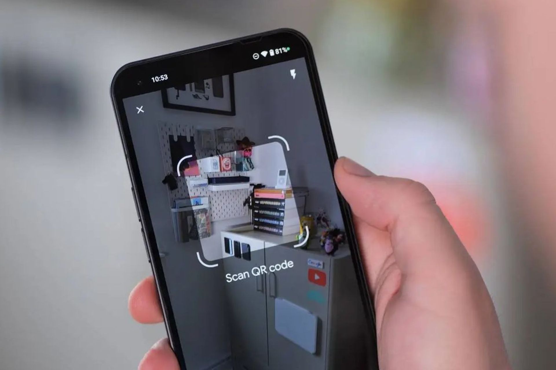 طراحی ابزار اسکن کد QR در اندروید تغییر می‌کند