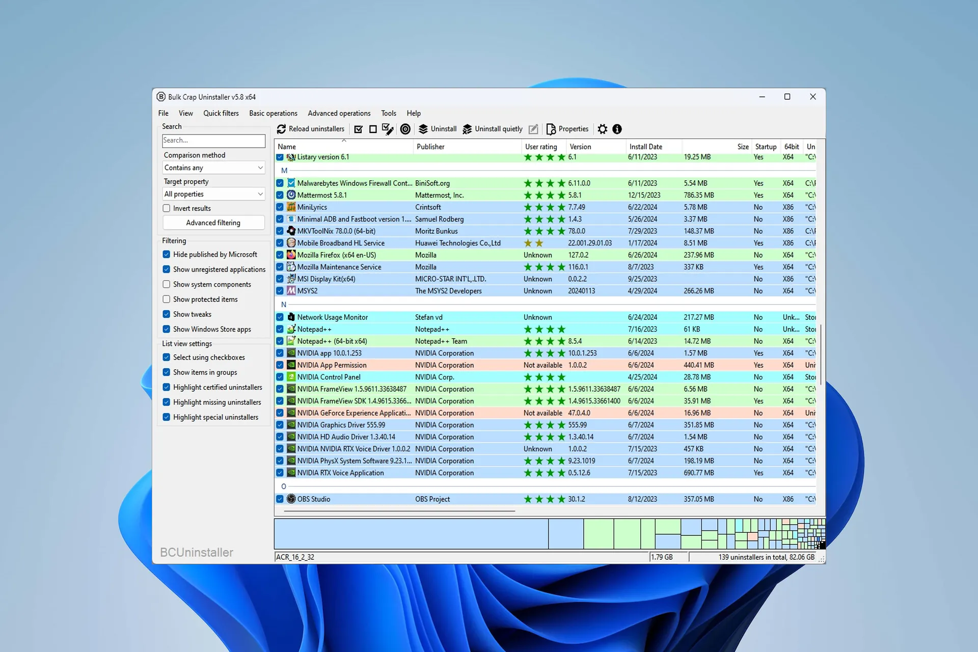 چطور چندین برنامه را به‌طور همزمان در ویندوز حذف کنیم؟