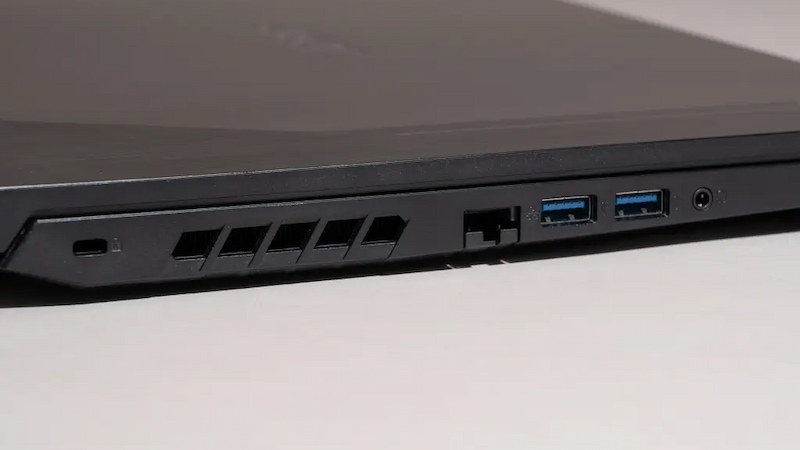 پورت‌های یک لپ تاپ گیمینگ