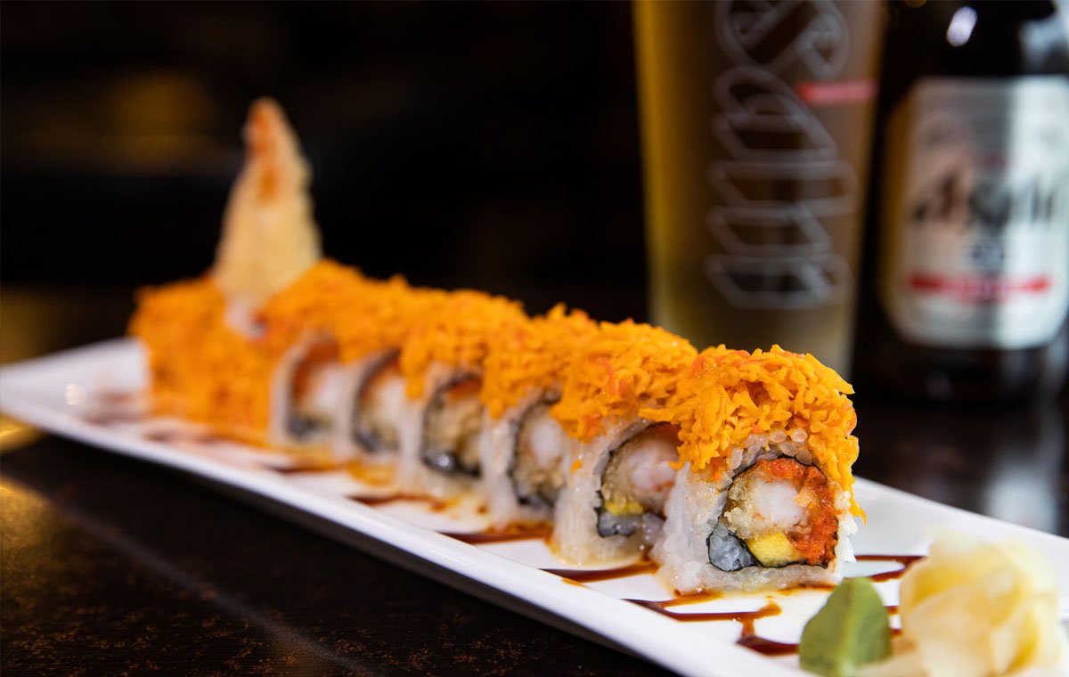 سوشی رول دراگون - انواع سوشی