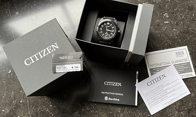 garanti of original watch