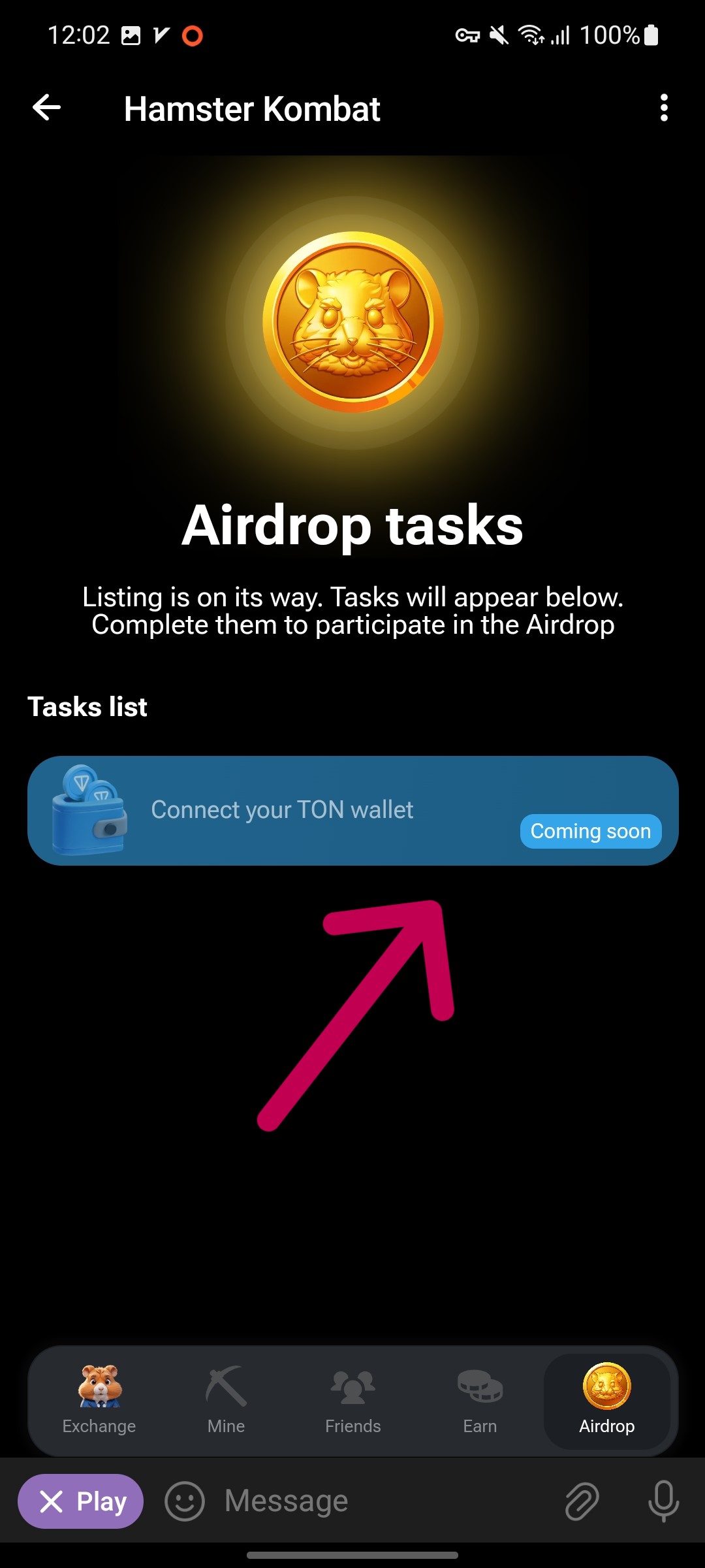 hamster kombat airdrop