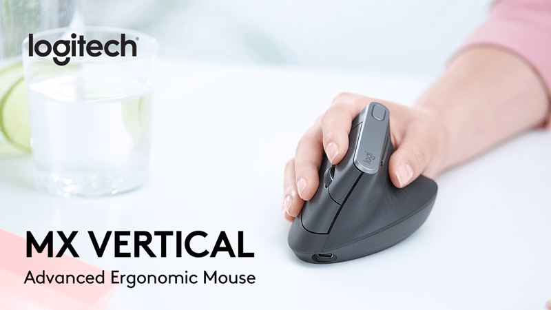 ماوس ارگونومیک لاجیتک مدل MX Vertical، بهترین ماوس ارگونومیک 2023