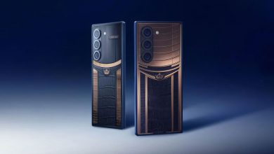 رونمایی زد فولد ۶ سامسونگ لوکس با طلای ۱۸ عیار و چرم کروکودیل