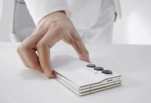 گوشی مفهومی جذاب تکنو با قابلیت دو بار تاشدن