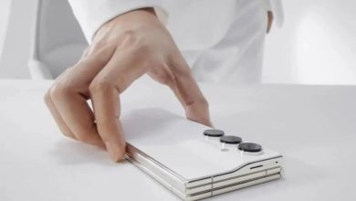 گوشی مفهومی جذاب تکنو با قابلیت دو بار تاشدن