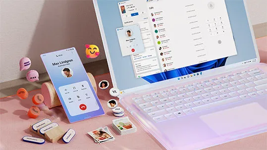 با آپدیت جدید Phone Link مایکروسافت، اکنون کامپیوتر ویندوزی‌تان در صفحه اشتراک‌گذاری اندروید ظاهر می‌شود