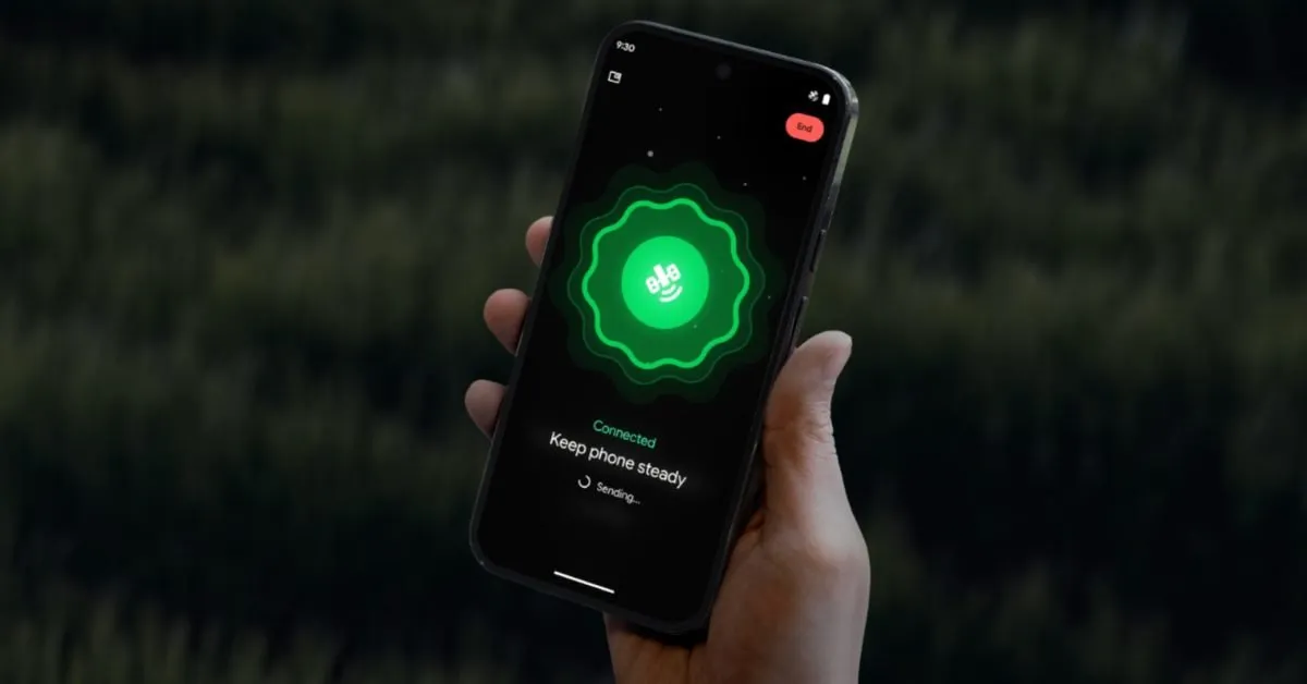 خانواده پیکسل ۹ اولین گوشیهای اندرویدی با قابلیت تماس اضطراری ماهوارهای هستند