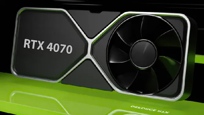 کارت گرافیک RTX 4070 با حافظه ضعیف‌تر GDDR6 هفته آینده از راه می‌رسد