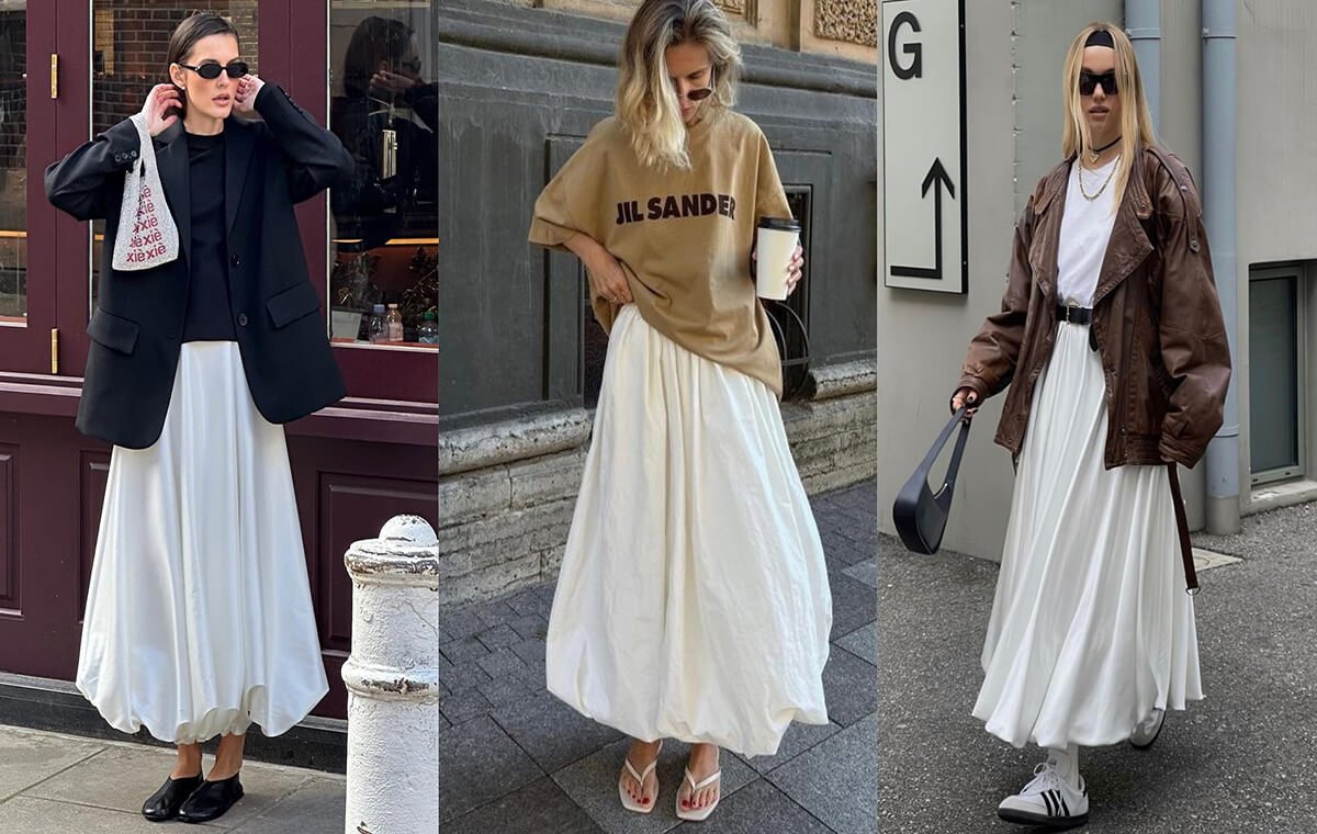 دامن‌ حبابی از دامن‌های ترند سال 2024