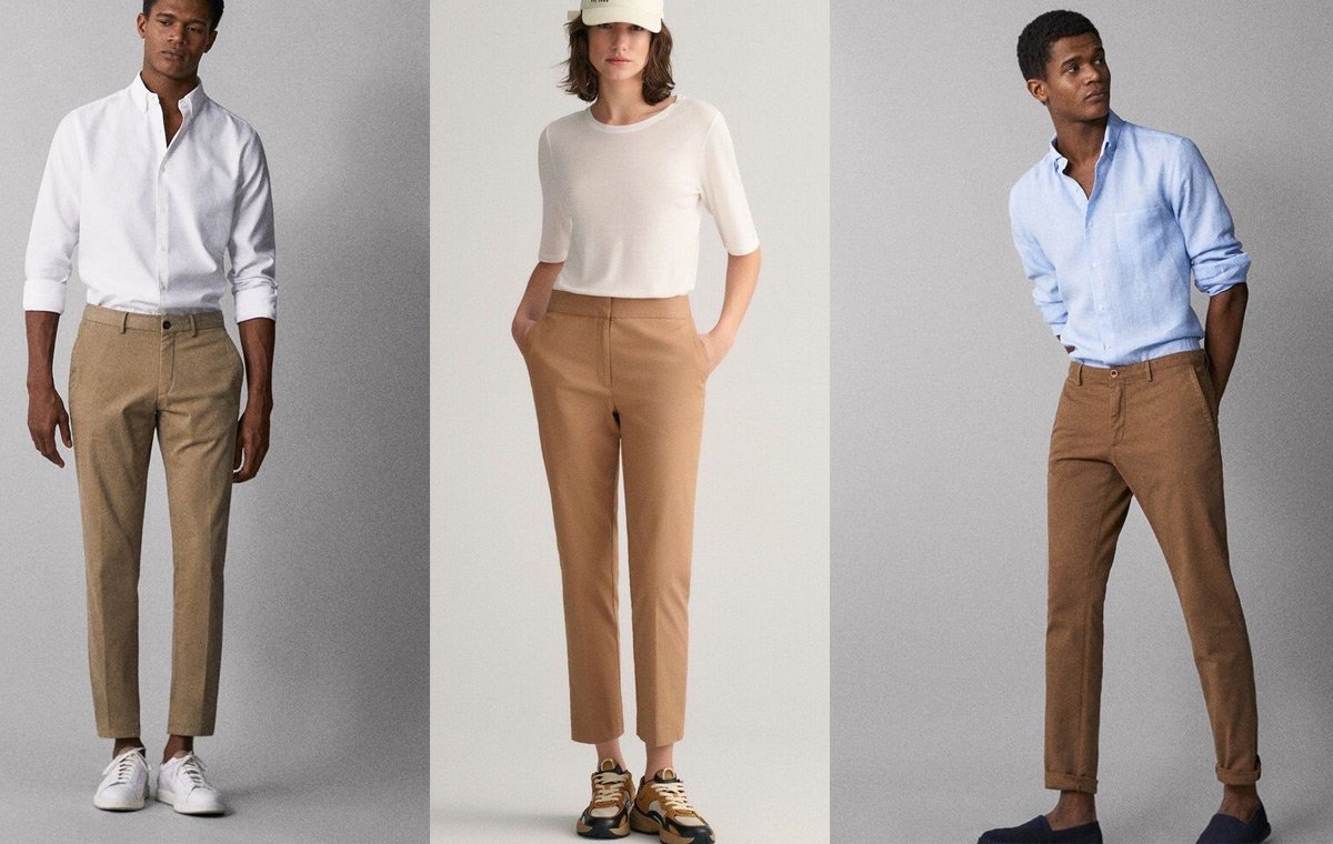 شلوار پارچه‌ای چینو