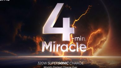 فناوری شارژ 320 واتی ریلمی معرفی شد؛ شارژ کامل باتری گوشی در کمتر از 5 دقیقه!