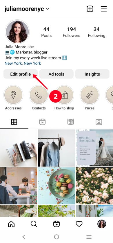 instagram link bio 2 1