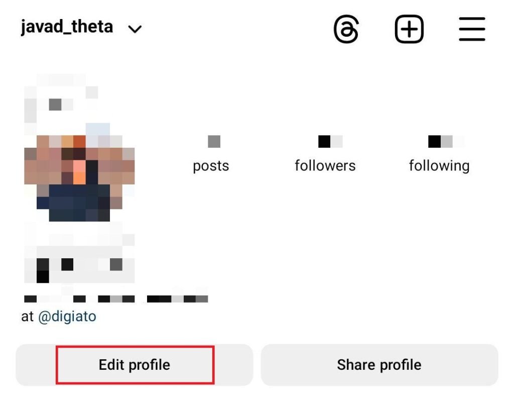 نحوه قرار دادن لینک تلگرام در اینستاگرام