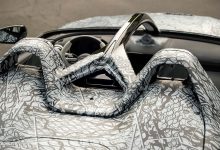 مرسدس بدون سقف جدید در خیابان‌ها خودنمایی کرد