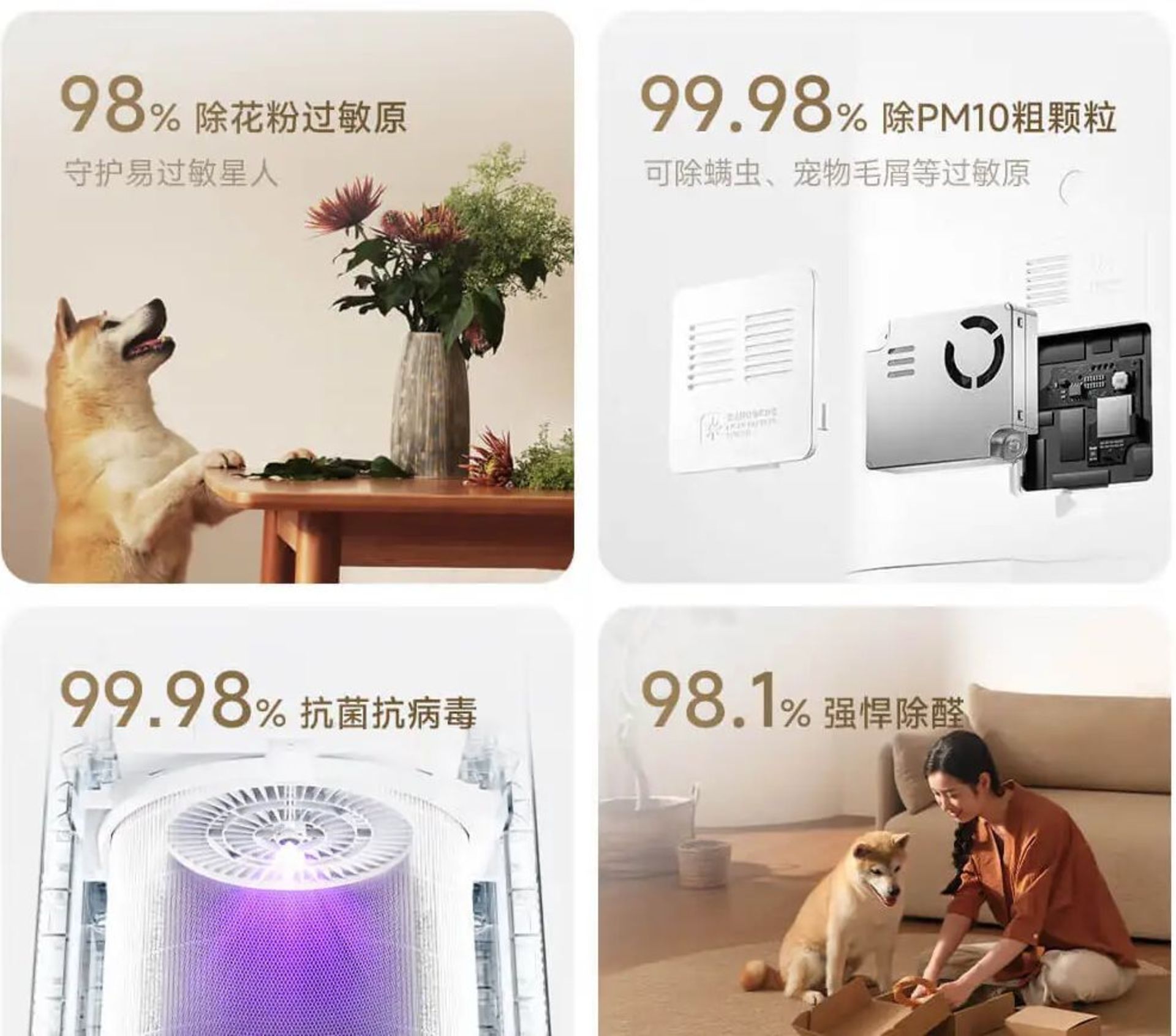 دستگاه تصفیه هوای Purifier 5 شیائومی معرفی شد؛ پایش گردوخاک و حذف ۹۸ درصدی گردههای آلرژیزا