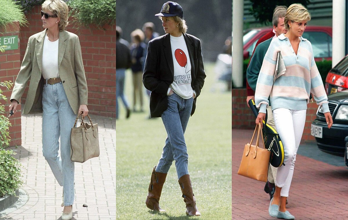 استایل‌های خیابانی پرنسس دایانا