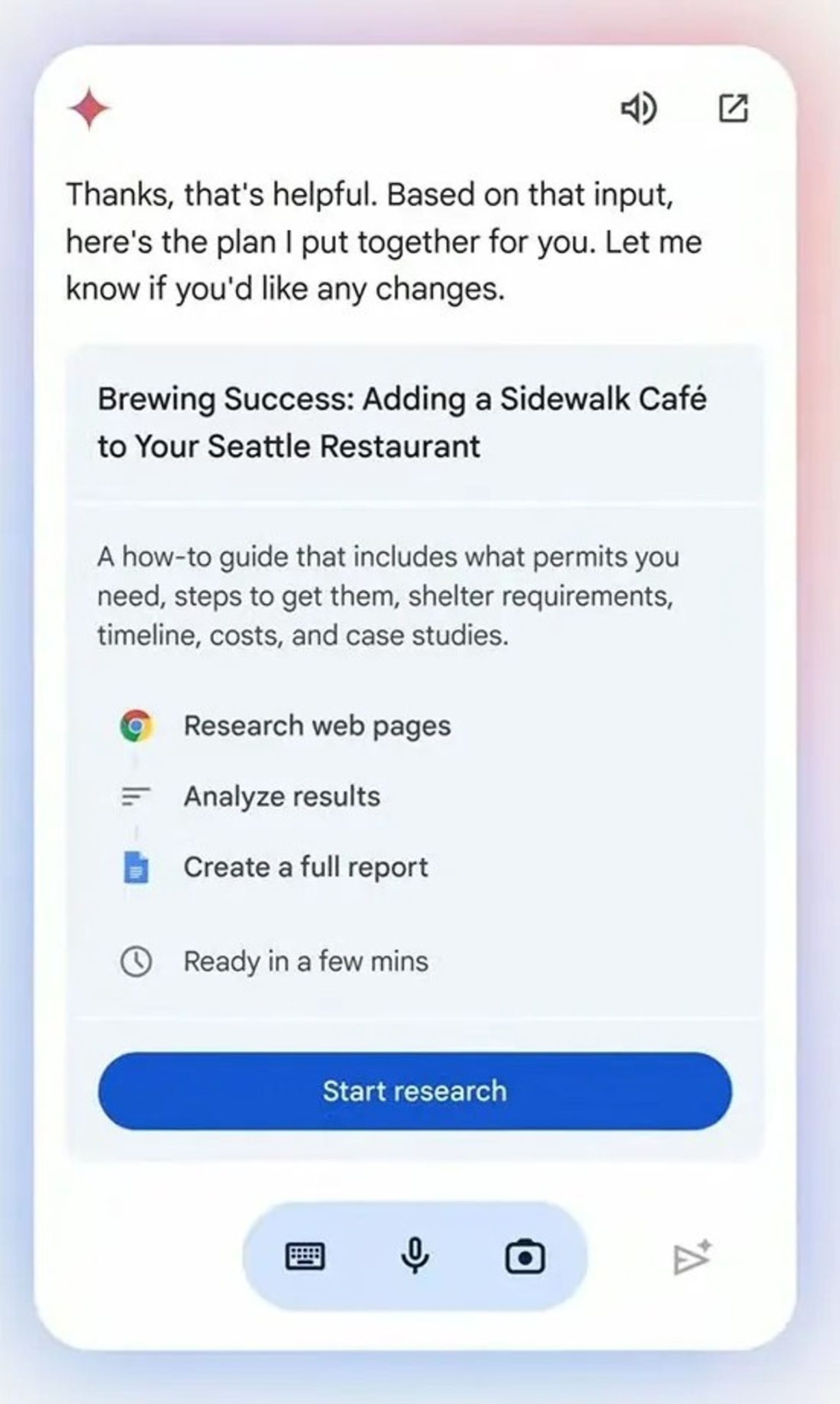 گوگل می‌‌خواهد جمینای به‌جای کاربر، تحقیق و جست‌وجوی عمیق انجام دهد