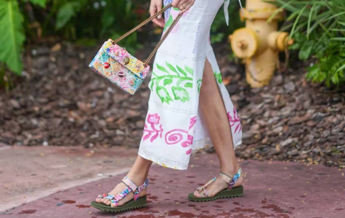 کفش و کیف با طرح مشابه