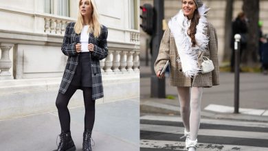 ۹ استایل جذاب با جوراب شلواری زنانه برای تابستان و زمستان