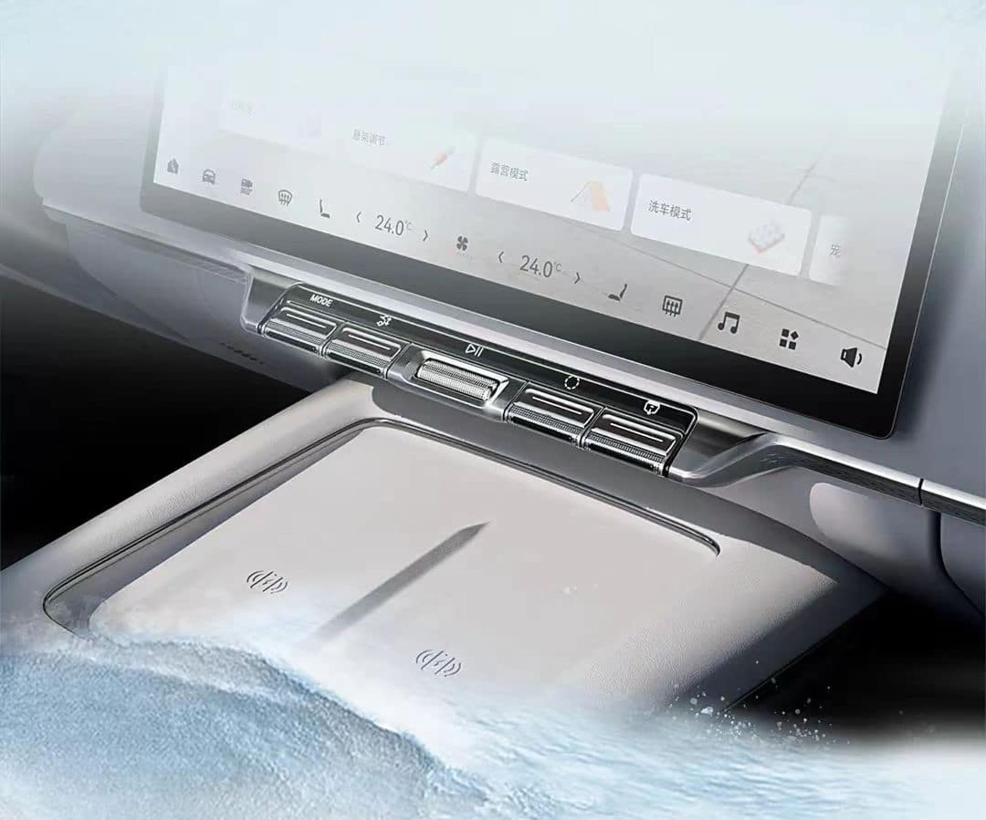 تصاویری دیدنی از کابین لوکس خودرو Zeekr 7X منتشر شد