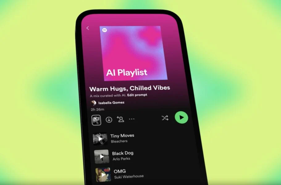 اسپاتیفای قابلیت ساخت پلی‌لیست با هوش مصنوعی را در کشورهای بیشتری عرضه کرد