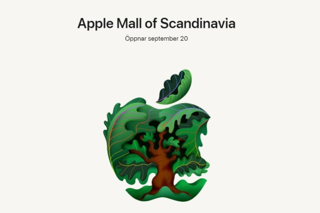 تاریخ افتتاحیه اپل مال در سوئد و عرضه آیفون 16