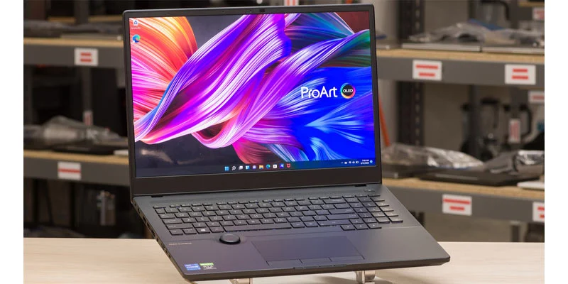 لپ تاپ 16 اینچی ایسوس مدل ProArt Studiobook OLED H5600QM-L2200