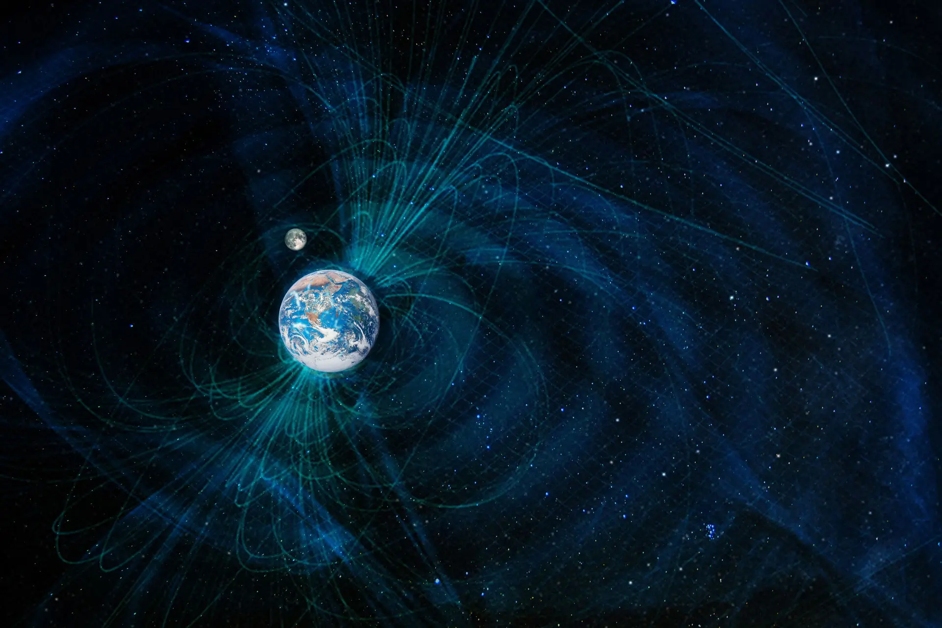 چرا زمین دارای قطب‌های مغناطیسی است؟