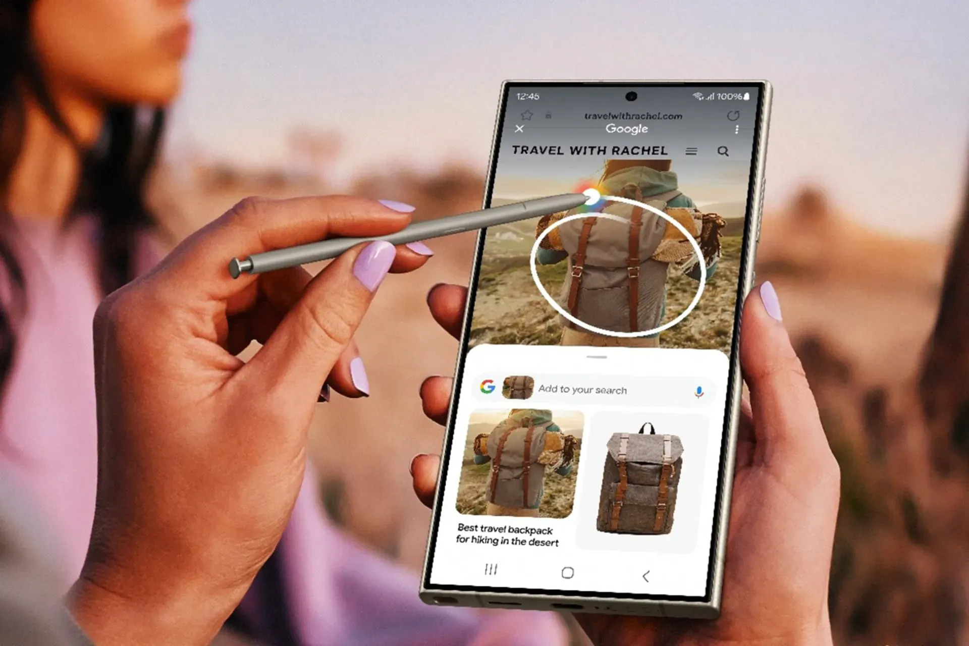 galaxy s24 ultra circle to searc