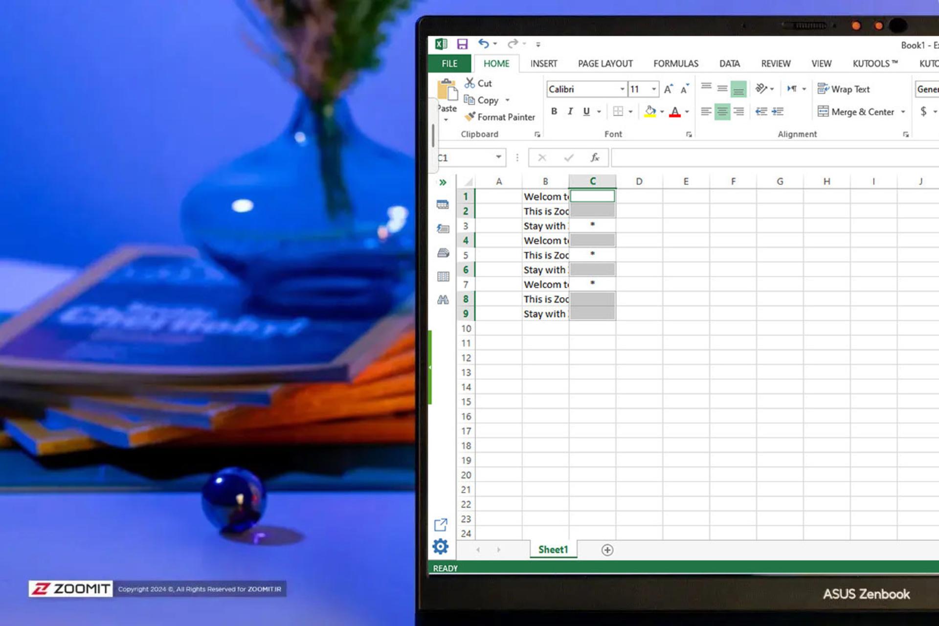 چگونه فرمت نمایش متن‌های طولانی در اکسل را تغییر دهیم؟