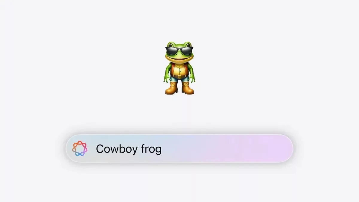 ساخت ایموجی با هوش مصنوعی اپل