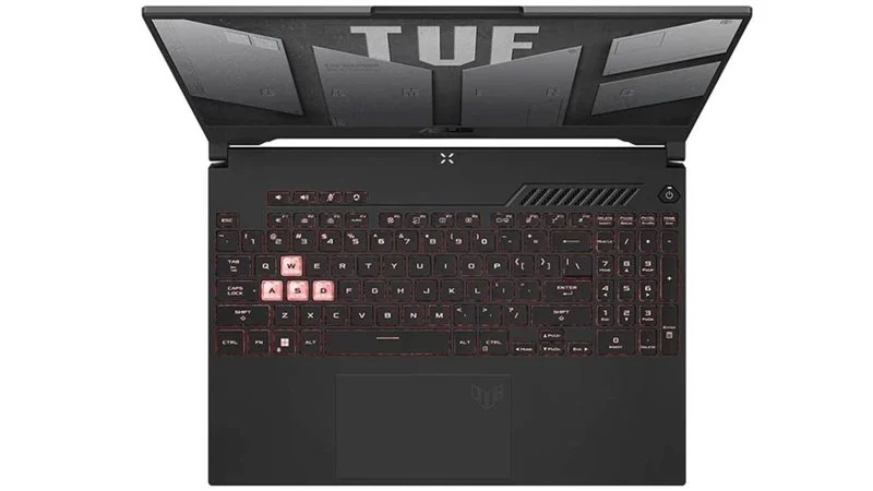 بهترین لپتاپ گیمینگ تا ۵۰ میلیون لپ تاپ ایسوس مدل TUF Gaming F15 FX507ZC i5 12500H RTX3050 4GB