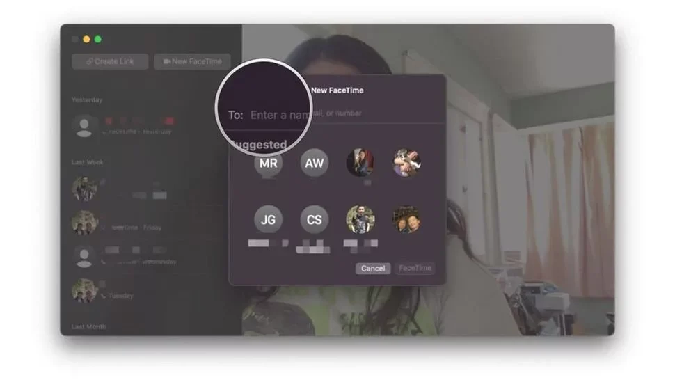 استفاده از فیس تایم در مک