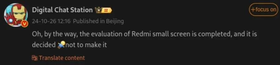 Redmi compact flagship phone plan 11zon