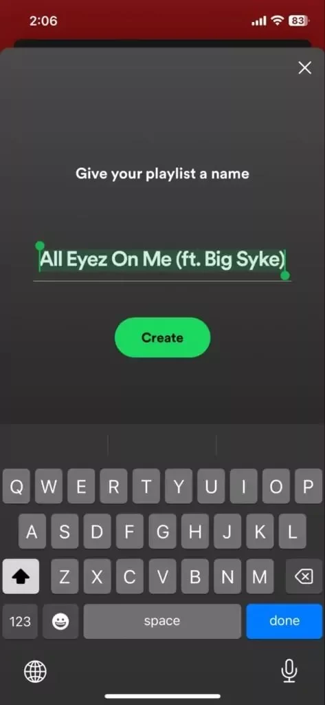 ساخت پلی لیست اسپاتیفای