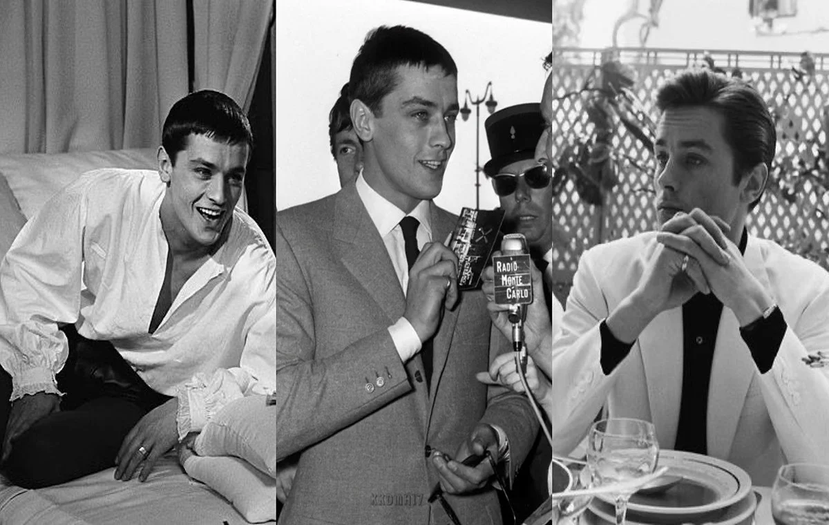 آلن دلون چگونه استایل می‌زد؟