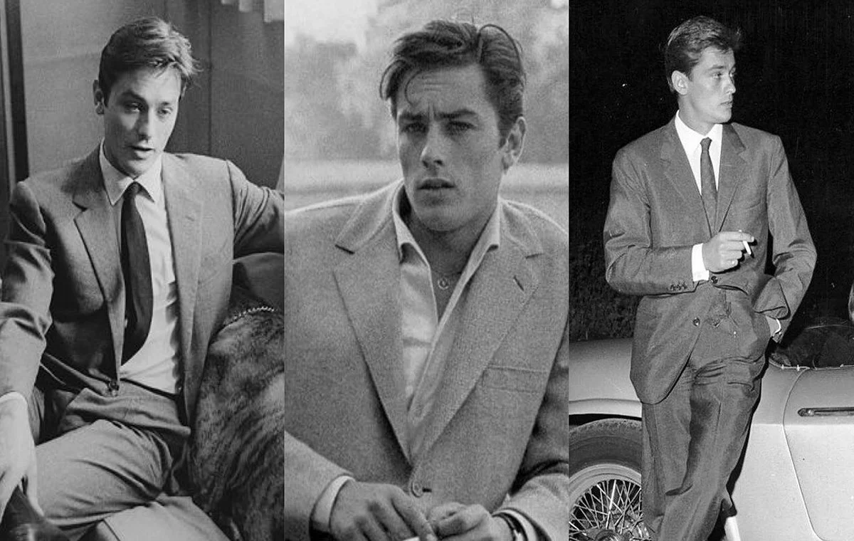 کت‌وشلوارهای خوش‌دوخت آلن دلون