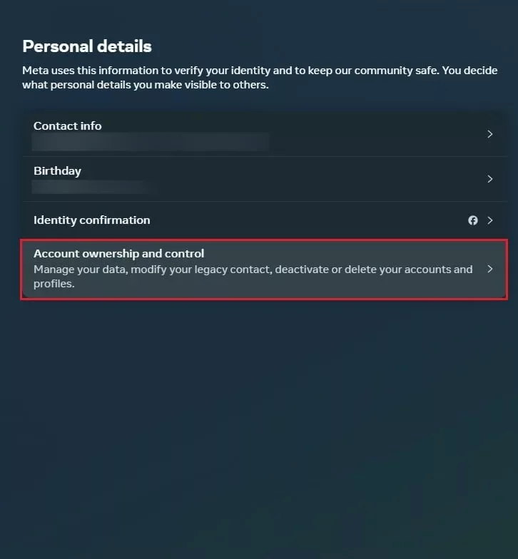 راهنمای حذف دائمی حساب فیسبوک