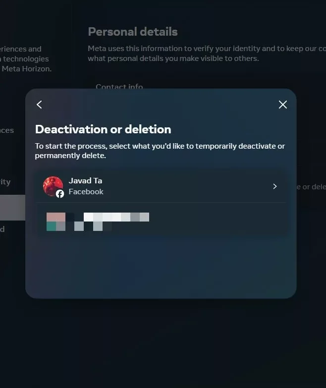 راهنمای حذف دائمی حساب فیسبوک 2