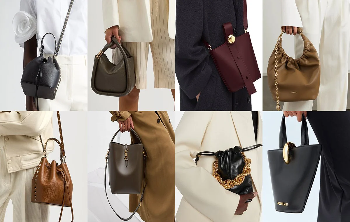 کیفهای ترند پاییز کیسهای و سطلی