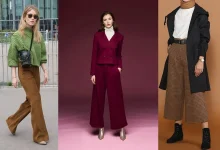 ۸ ترند‌ پاییزی برای روزمره؛ از قرمز بورگاندی و ساتن تا اسکینی بلت و ترنچ کت