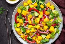 طرز تهیه سالاد انبه با سس هندی فوق خوشمزه