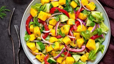 طرز تهیه سالاد انبه با سس هندی فوق خوشمزه