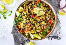 طرز تهیه سالاد کینوا و مرغ؛ رژیمی و خوشمزه